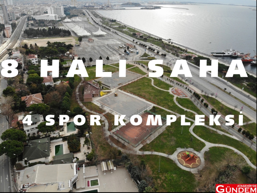 İBB’DEN 8 HALI SAHA 4 SPOR KOMPLEKSİ HALI SAHA 8 İBB